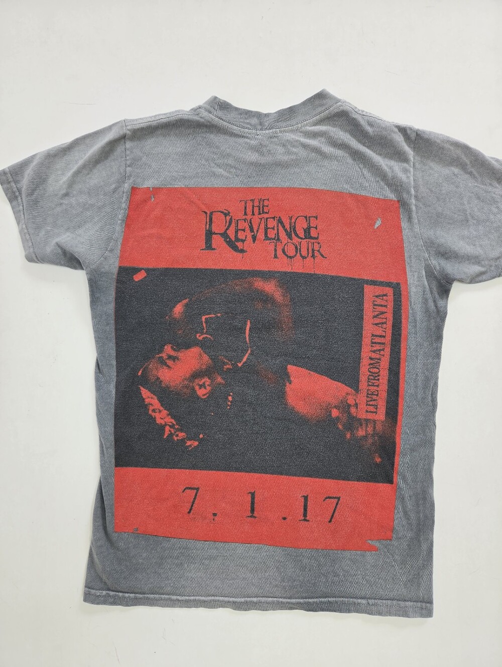 XXXTentacion The Revenge Tour graphic t-shirt from 2017 sz S